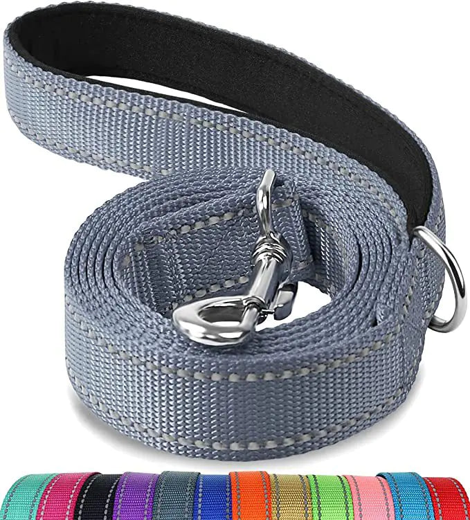 Reflective Dog Leash with Hand Grip