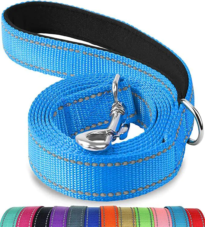 Reflective Dog Leash with Hand Grip