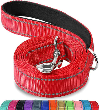 Reflective Dog Leash with Hand Grip