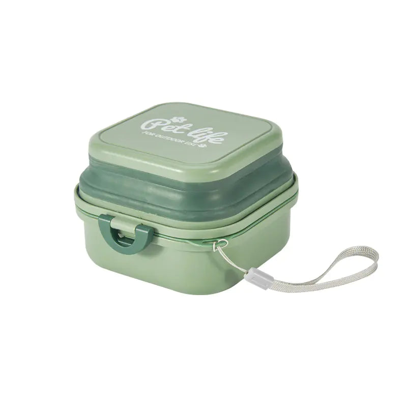 Double-Layer Outdoor Folding Dog Water Bowl for your next outdoor adventure